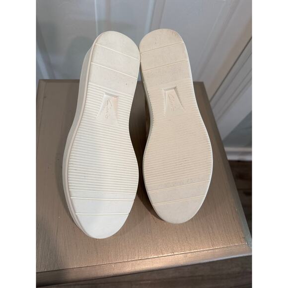 Clarks Women's Layton Step Sneakers Ivory Camo Size 8.5M - Picture 7 of 9